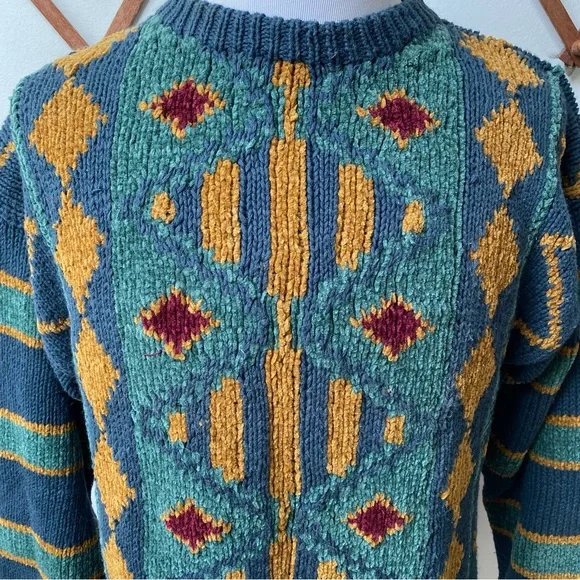 Vintage Dior Hand Knit Heavyweight Sweater - Picture 2 of 14